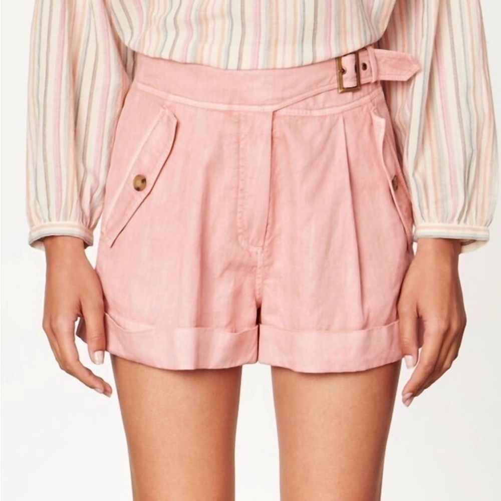 Vanessa Bruno Tobby Shorts in color "Vieux Rose" (Old Rose). Size 38 or US 4-6